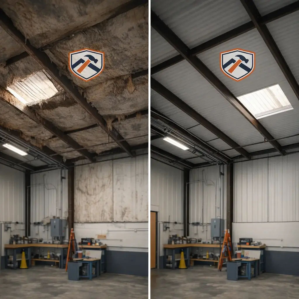 Commercial Roofers Greenville SC - Before & After 4